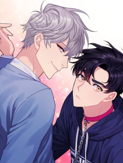 《讓我吠叫》封面:成人向 BL 寵物play 題材,乾淨明快的畫風與帶喜感的氛圍。